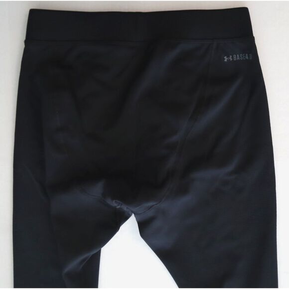 Under Armour 1343246 Men's Sz XL Black ColdGear Base 3.0 Base Layer Tights - Picture 5 of 7